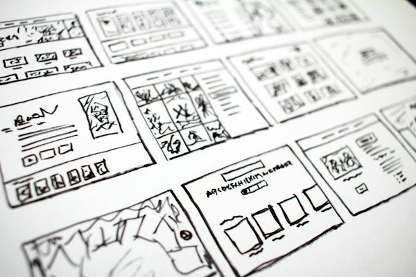 Organized white paper and architecture layout representing clarity